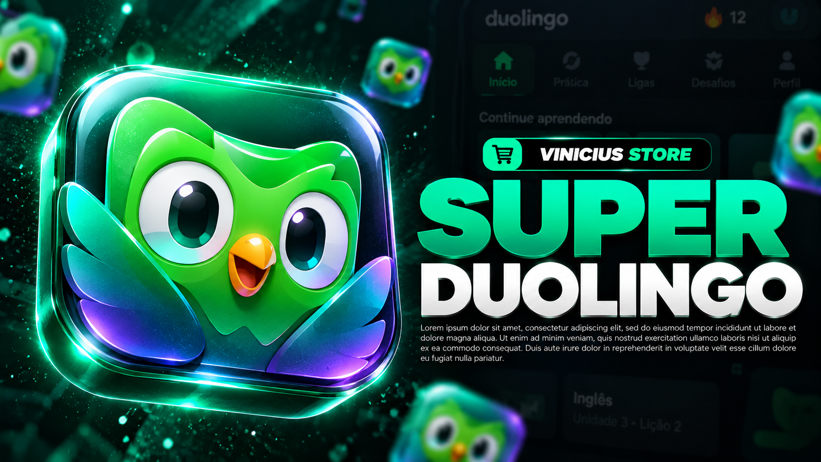 Super Duolingo - 3 Meses (APENAS 1 DISPONIVEL)