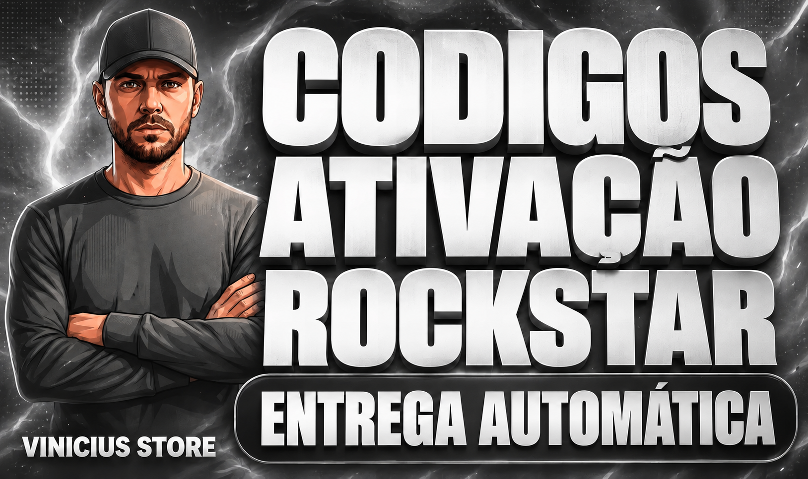 Códigos de Ativação Rockstar Games Licença para FiveM