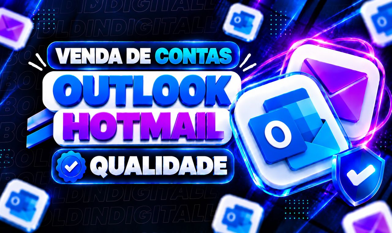 20x Contas E-mail Hotmail